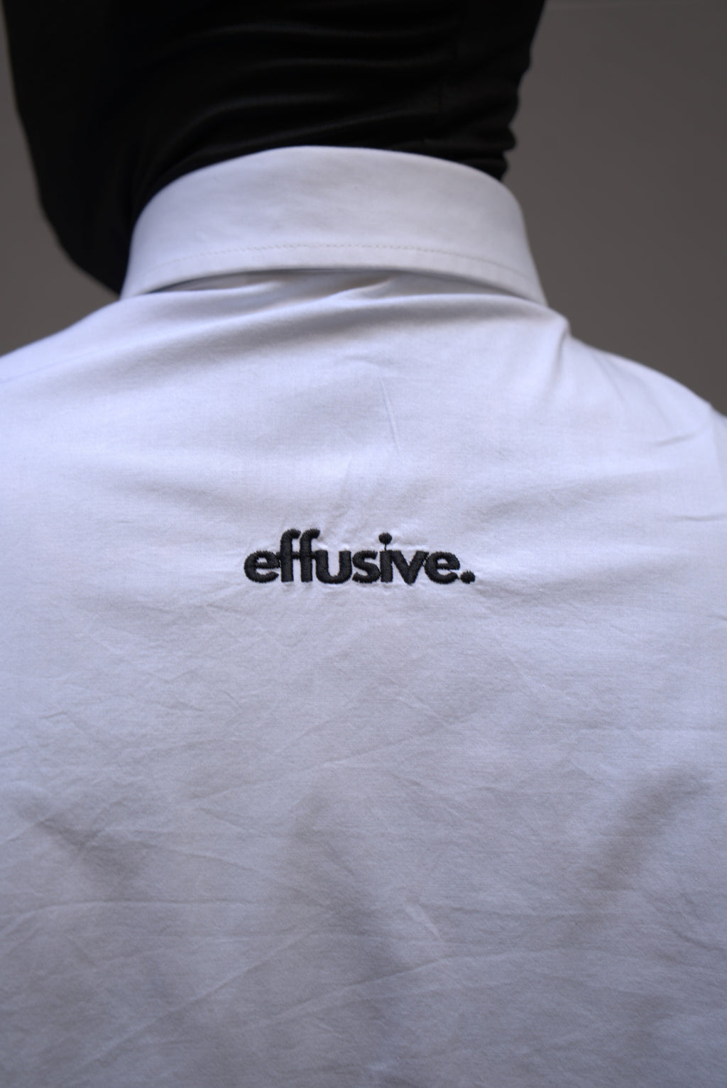 Cropped shirt - White