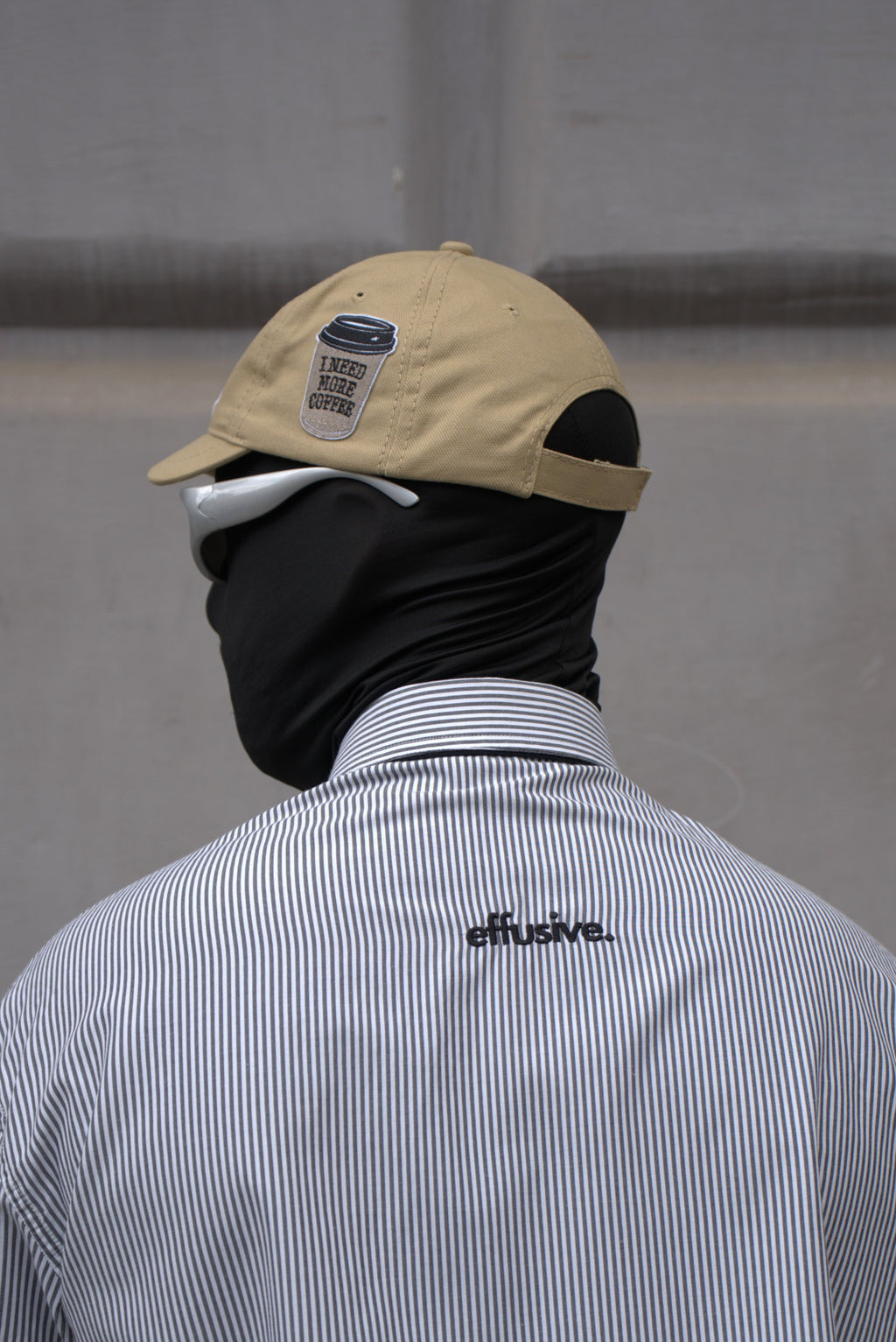 Cropped shirt - Black