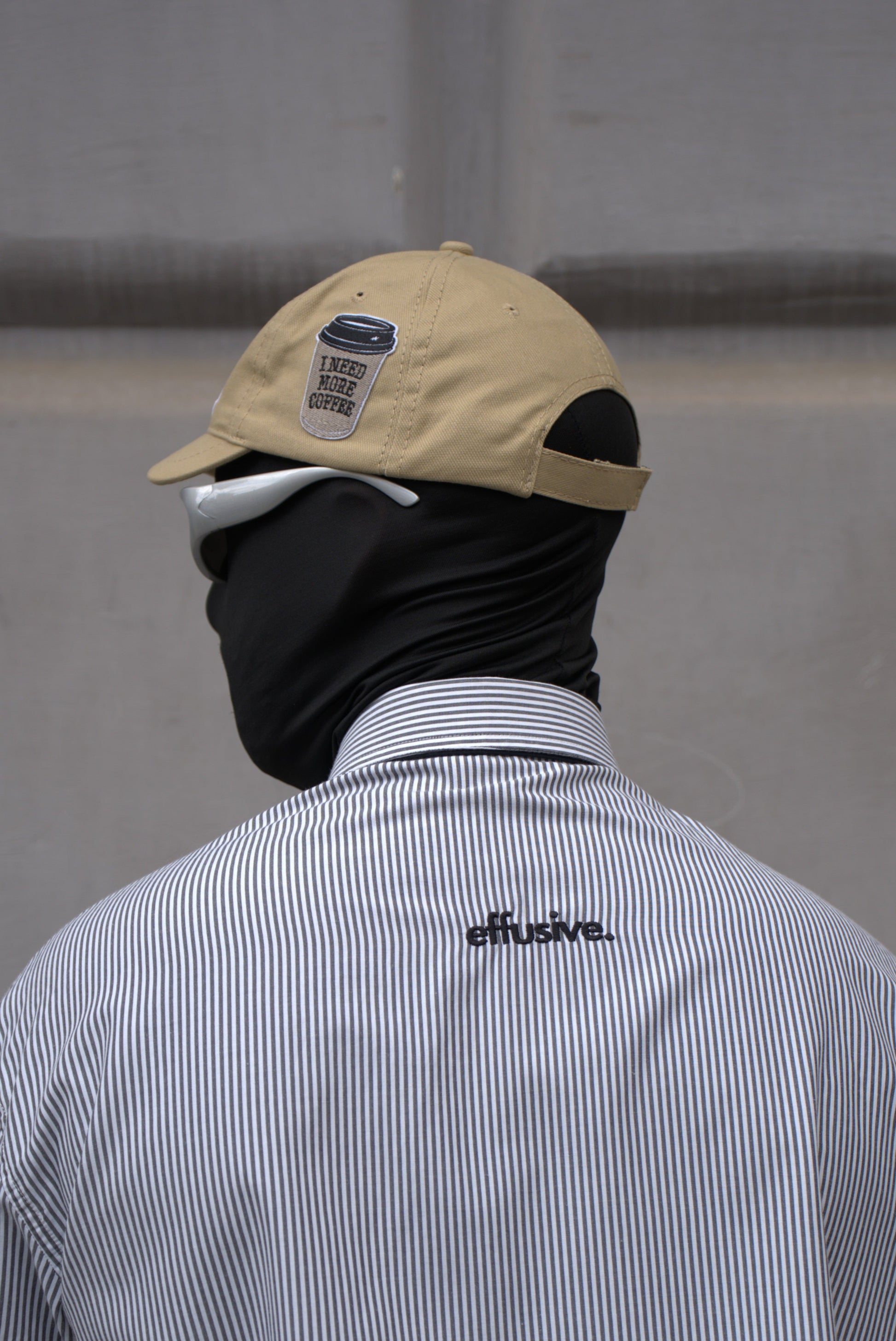 Cropped shirt - Black